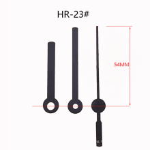 Hr23 54 mm Black Plastic Clock Hands for Wall Clock Pointers